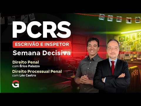 Concurso PC RS Escrivão e Inspetor: Semana Decisiva | Direito Penal e Direito Processual Penal