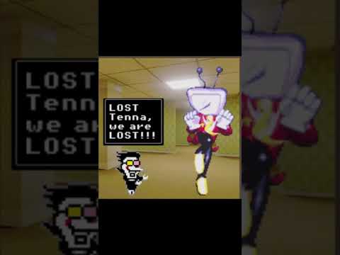 The [L-word] | Deltarune Skit #deltarune #tenna #deltarunechapter3 #spamton #voiceacting