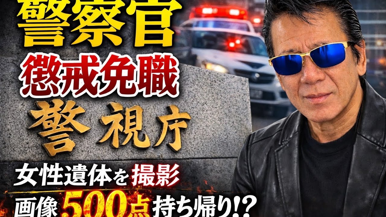 【バカタレ】検視で撮影した女性遺体画像500点を持ち帰った警察官が懲戒免職になった件