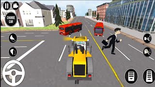 Snow Excavator Simulator New Beku Gari Game #gv5 | Android gameplay videos