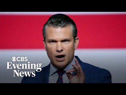 Key moments from Trump and Hegseth remarks at military meeting