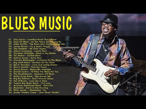 Blues Music | The Best of Relaxing Blues Guitar & Piano Music | Blues Guitar Background Music