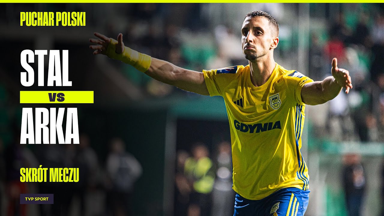 WIDEO: Stal Stalowa Wola - Arka Gdynia [SKRÓT MECZU]