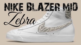 NIKE BLAZER MID Zebra