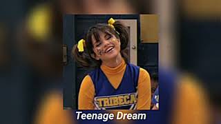 Cover art for teenage dream sped up