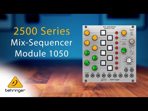 Behringer 1050 2500 Series 8-Channel Mixer/Sequencer Module for Eurorack image 3