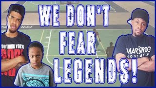 WE DON'T FEAR LEGENDS AROUND HERE!! - NBA 2K16 MyPark Gameplay ft. Trent