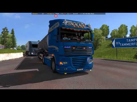 ETS2 DAF XF 105.510 Tampere - Turku