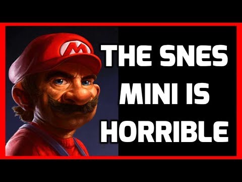 The Super Nintendo Mini Is Horrible!!!! - An Honest SNES Mini Rant & Review - THGM