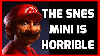 The Super Nintendo Mini Is Horrible!!!! - An Honest SNES Mini Rant & Review - THGM