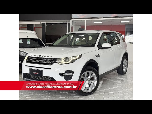 Vídeo LAND ROVER DISCOVERY SPORT 2.0 16V SI4 TURBO GASOLINA HSE 4P AUTOMÁTICO