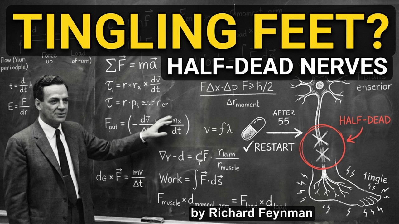 YOUR Nerves Are Half-Dead After 55 — 1 Vitamin Restarts Them