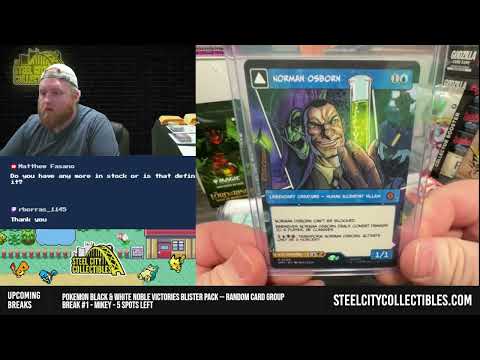 Magic the Gathering Spiderman Collector Booster Pack x3 -- Personal Break for Matthew