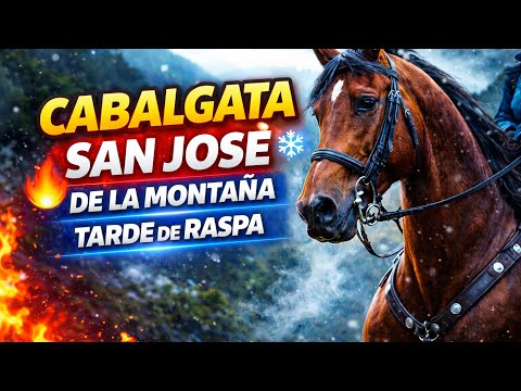 🔥 no es una cabalgata cualquiera. en San José de la Montaña el frío pega, pero el nivel es otro 🐎❄️