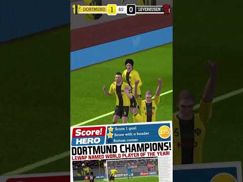 Score! Hero Level 175 | 3 Stars (Tutorial)