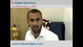 Mr. Mohammed Rasool, Iraq patient video testimonial India