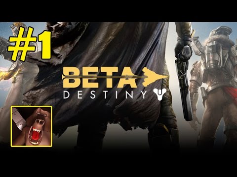 Destiny Beta Let's Play P1 - The Traveler Gameplay Walkthrough (PS4)