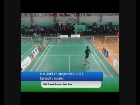 Irish Inter-Pro - U17 - 2013 - Fionnula Scanlon v Sarah Boyle