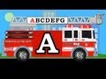 Fire Truck Alphabet Learn English ABCs Fire Trucks For Kids Toddlers
