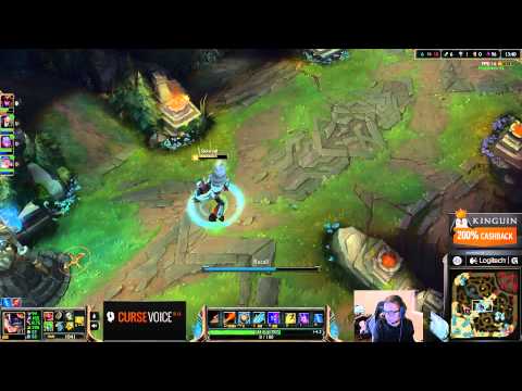 Bjergsen duo Dominate - Rumble vs Kog'Maw Mid - League of Legends