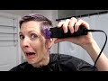 Buzzing My Head AGAIN How To Shave Your Own Pixie Undercut