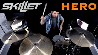 Skillet - Hero - Drum Cover