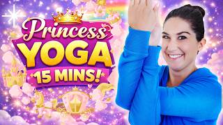 Princess Yoga 👑 | 15 Minute Kids Yoga Adventure!