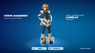 ¡Cómo conseguir el skin de Lunelle GRATIS en Fortnite! (Estilo LEGO Lunelle desbloqueado) ¡Paquet...
