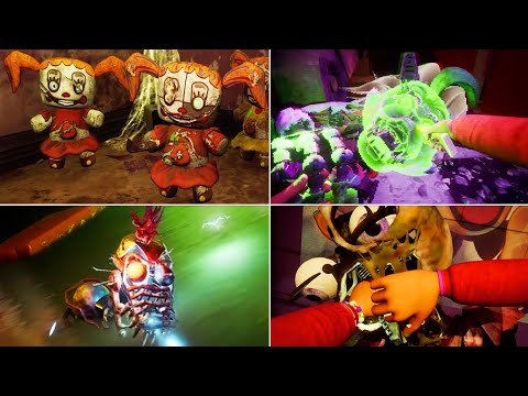 ALL Animatronics FIXED and DESTROYED, DEACTIVATED by Cassie - FNAF Security Breach RUIN DLC - Freddy