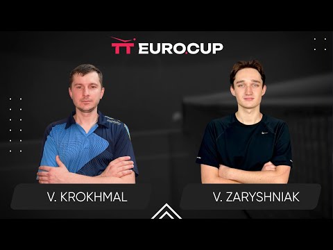 10:20 Vitalii Krokhmal - Vadym Zaryshniak 31.03.2024 TT Euro.Cup Ukraine Professional. TABLE 4