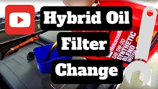 How To - Oil Change on a Ford Fusion Energi Hybrid