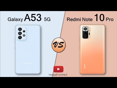 Samsung Galaxy A53 5G VS Xiaomi Redmi Note 10 Pro | Xiaomi VS Samsung | Which is best?