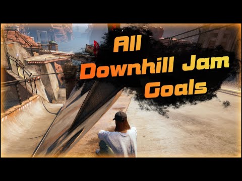 All Downhill Jam Goals | THPS 1+2 |
