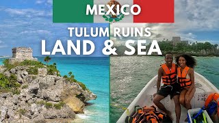 Tulum, Mexico Mayan Ruins Tour |  SNORKELING with Fish & SEA TURTLES