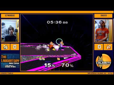 MMI #3 | Ozymandias (B.Fox) vs Snacks! (R.Fox) - Losers Finals - Melee Singles