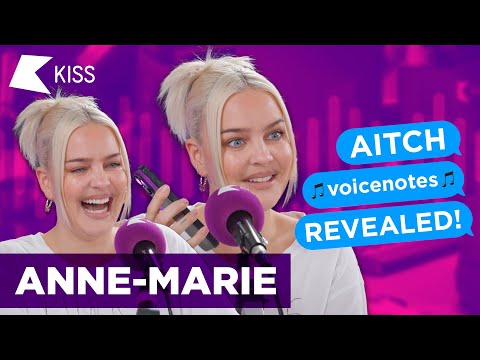Anne-Marie shares UNHEARD Aitch voice notes! 👀🎧