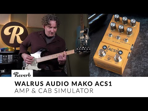 Walrus Audio Mako  ACS1 Amp + Cab Simulator - Gold image 4