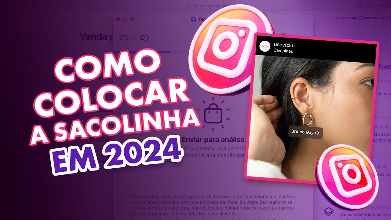 COMO CONSEGUIR A SACOLINHA DO INSTAGRAM EM 2024?