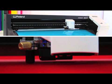 Plotter de découpe Roland GS2-24 - grande stabilité et polyvalence pour matériaux jusqu'à 700 mm_1