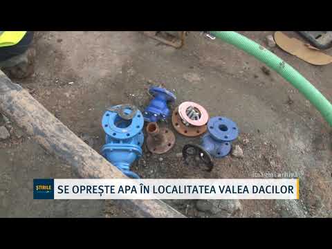 Se oprește apa în localitatea Valea Dacilor