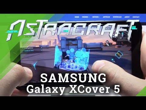SAMSUNG Galaxy XCover 5 - Example Astracraft Gameplay | Check Settings & Gaming Possibilities