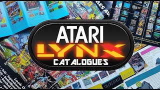 Atari Lynx Catalogues Retrospective