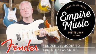 Video thumbnail for Fender JV Modified 60's Stratocaster - EMPIRE MUSIC by Empire Music