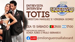 16ª Night Fever - interview - Christian Marquez e Virginia Gomez LOS TOTIS