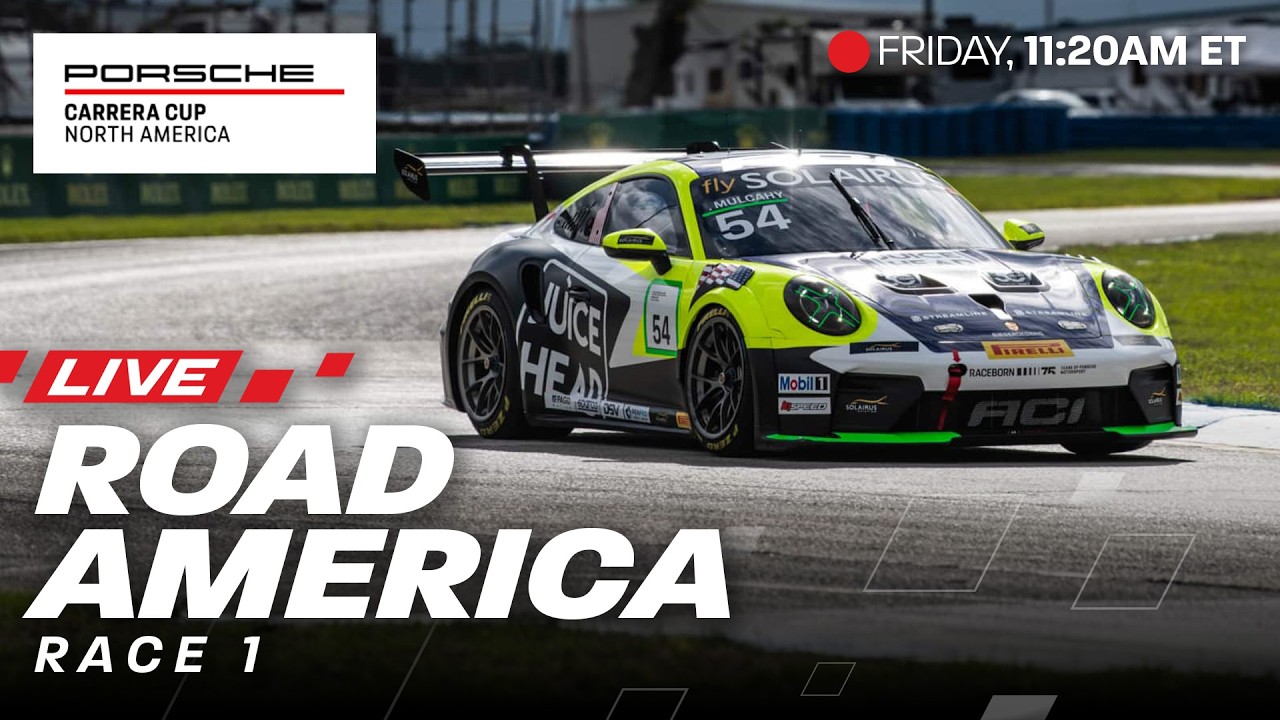 2026 Porsche Carrera Cup North America at Road America | Race 1 | Elkhart Lake, WI