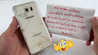 Restoring Old Broken Galaxy Note 5 For Fans Memories​​ Phone