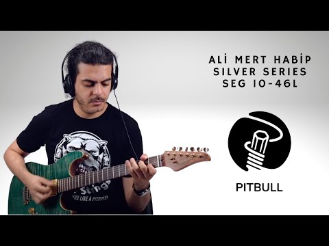Pitbull Electric Guitar Strings Silver Series SEG 09-42 SL SET Free Pick image 6