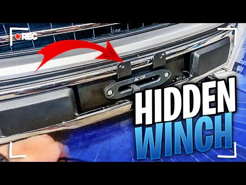 They said for V8 ONLY But I mounted a Hidden winch mount on my V6 Ford F-150