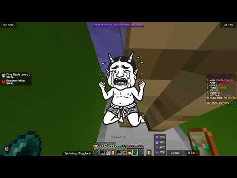 I tped to a player's base on the CherrySMP and this happened 😭