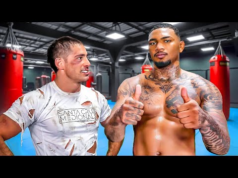 I trained with UFC future champ Michael Morales… I wasn’t ready